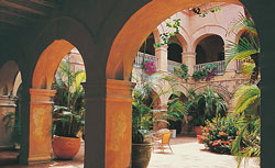 Cartagena Hotel Courtyard